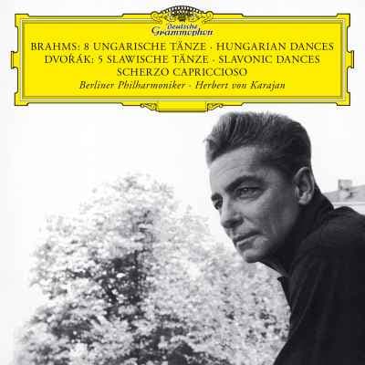 Brahms: 8 Hungarian Dances / Dvorak: 5 Slavonic Dances; Scherzo Capriccioso — Berliner Philharmoniker, Herbert von Karajan