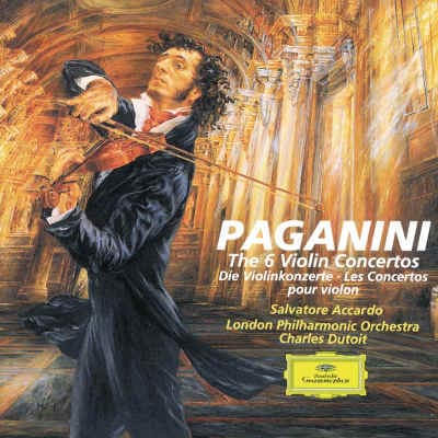 Paganini: The 6 Violin Concertos (3 CD's) — Salvatore Accardo, London Philharmonic Orchestra, Charles Dutoit